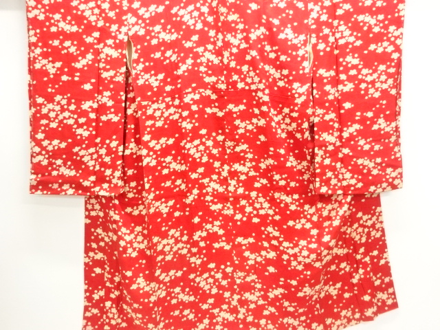 Japanese Kimono / Chirimen Kinsha Silk